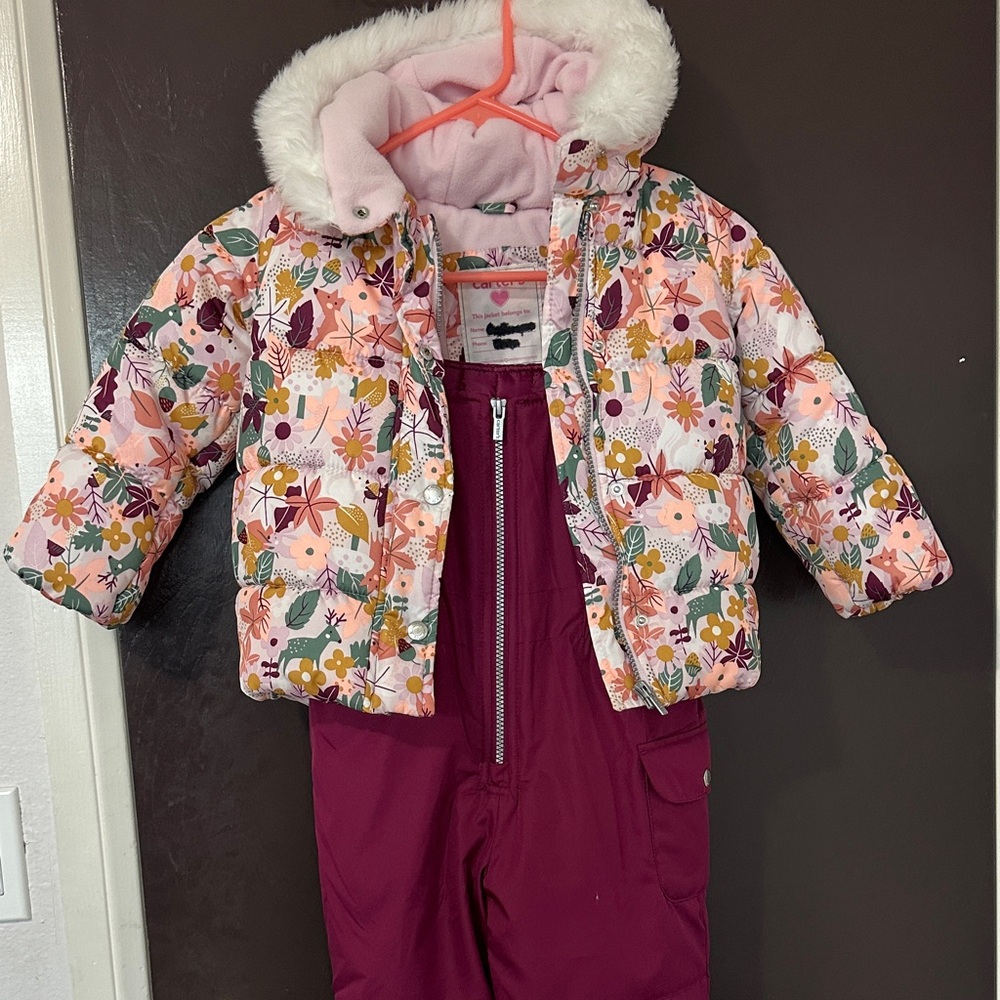 Carter’s Girl Toddler Snow Suit